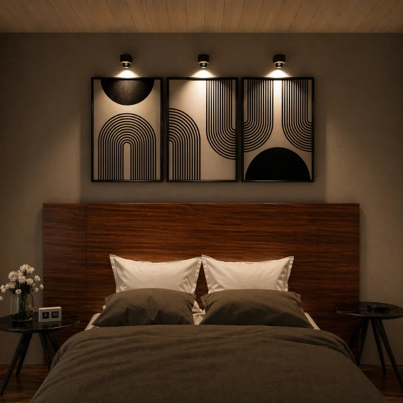 Modern Cordless LED Wall Lamp Magnetic Rechargeable