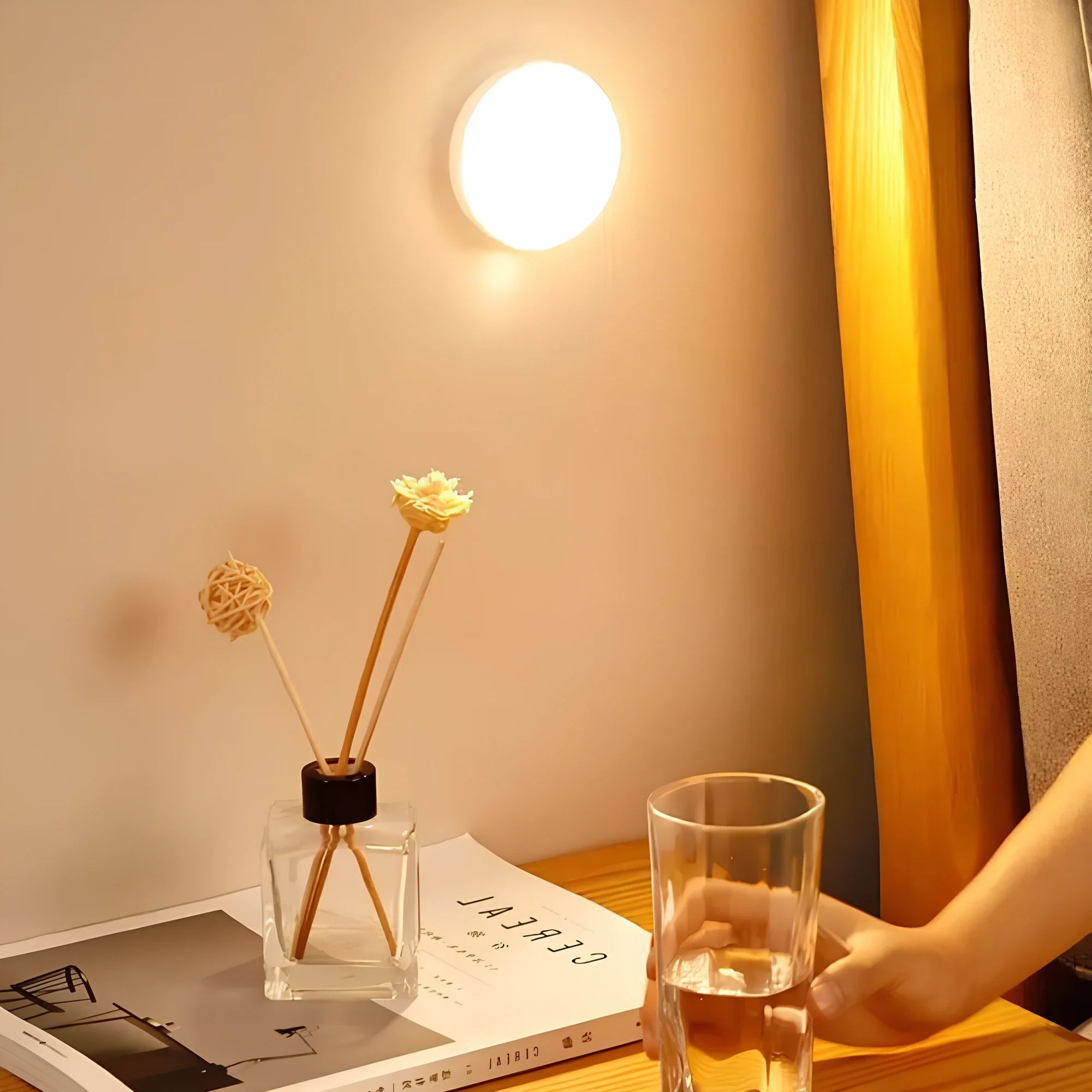 Modern Motion Sensor LED Closet & Hallway Night Light
