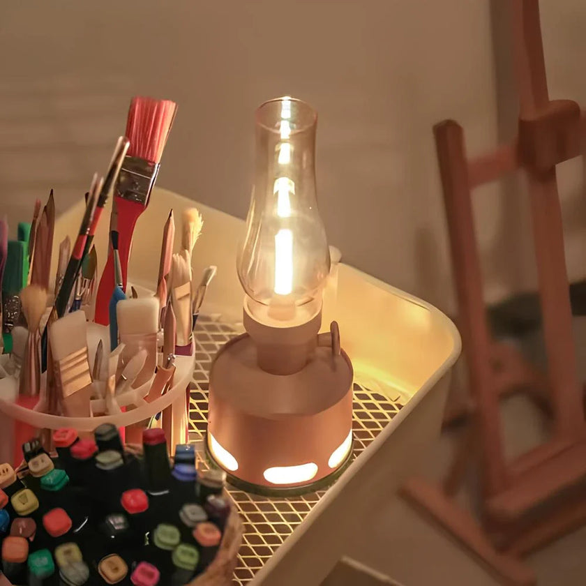 Vintage LED Lantern Light Fixture