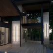 Minimalist Linear LED Outdoor Wall Sconce