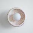 Calvrane Marble Round Wall Lamp