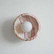 Calvrane Marble Round Wall Lamp