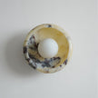 Calvrane Marble Round Wall Lamp