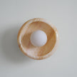 Calvrane Marble Round Wall Lamp