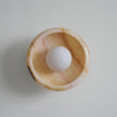 Calvrane Marble Round Wall Lamp