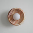 Calvrane Marble Round Wall Lamp