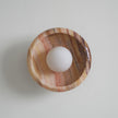 Calvrane Marble Round Wall Lamp