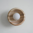 Calvrane Marble Round Wall Lamp