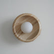 Calvrane Marble Round Wall Lamp