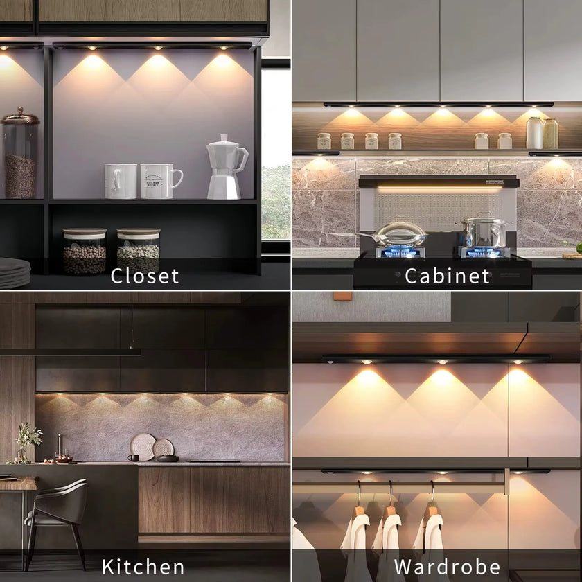 Rechargeable Modern Ultra-Thin LED Under Cabinet Light