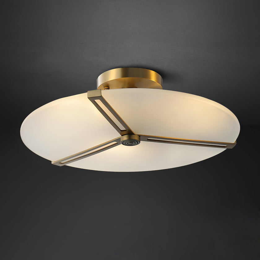 Calvrane Metal Disc Ceiling Light