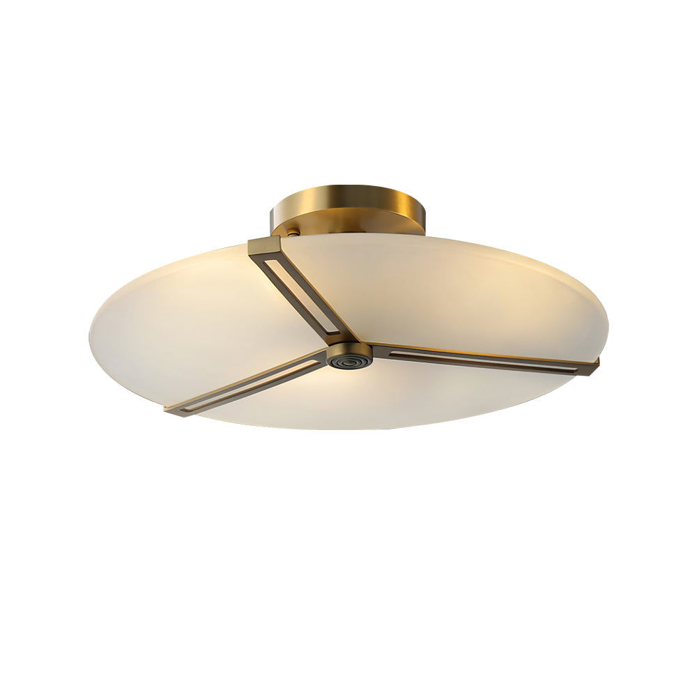 Calvrane Metal Disc Ceiling Light