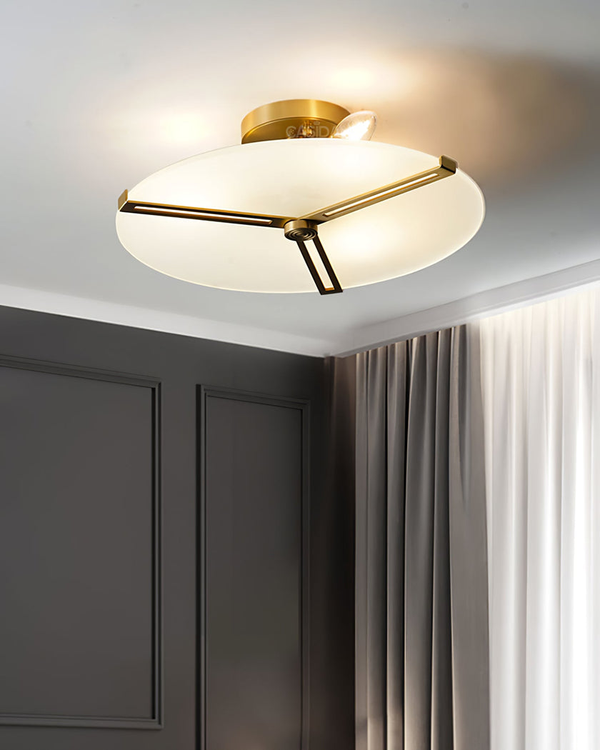 Calvrane Metal Disc Ceiling Light