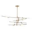 Adjustable-Arm Linear Chandelier