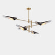 Adjustable-Arm Linear Chandelier