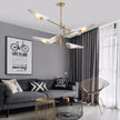 Adjustable-Arm Linear Chandelier