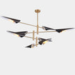 Adjustable-Arm Linear Chandelier