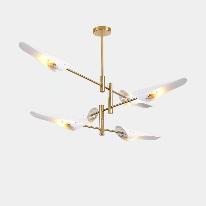 Adjustable-Arm Linear Chandelier