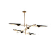 Adjustable-Arm Linear Chandelier