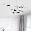 Adjustable-Arm Linear Chandelier