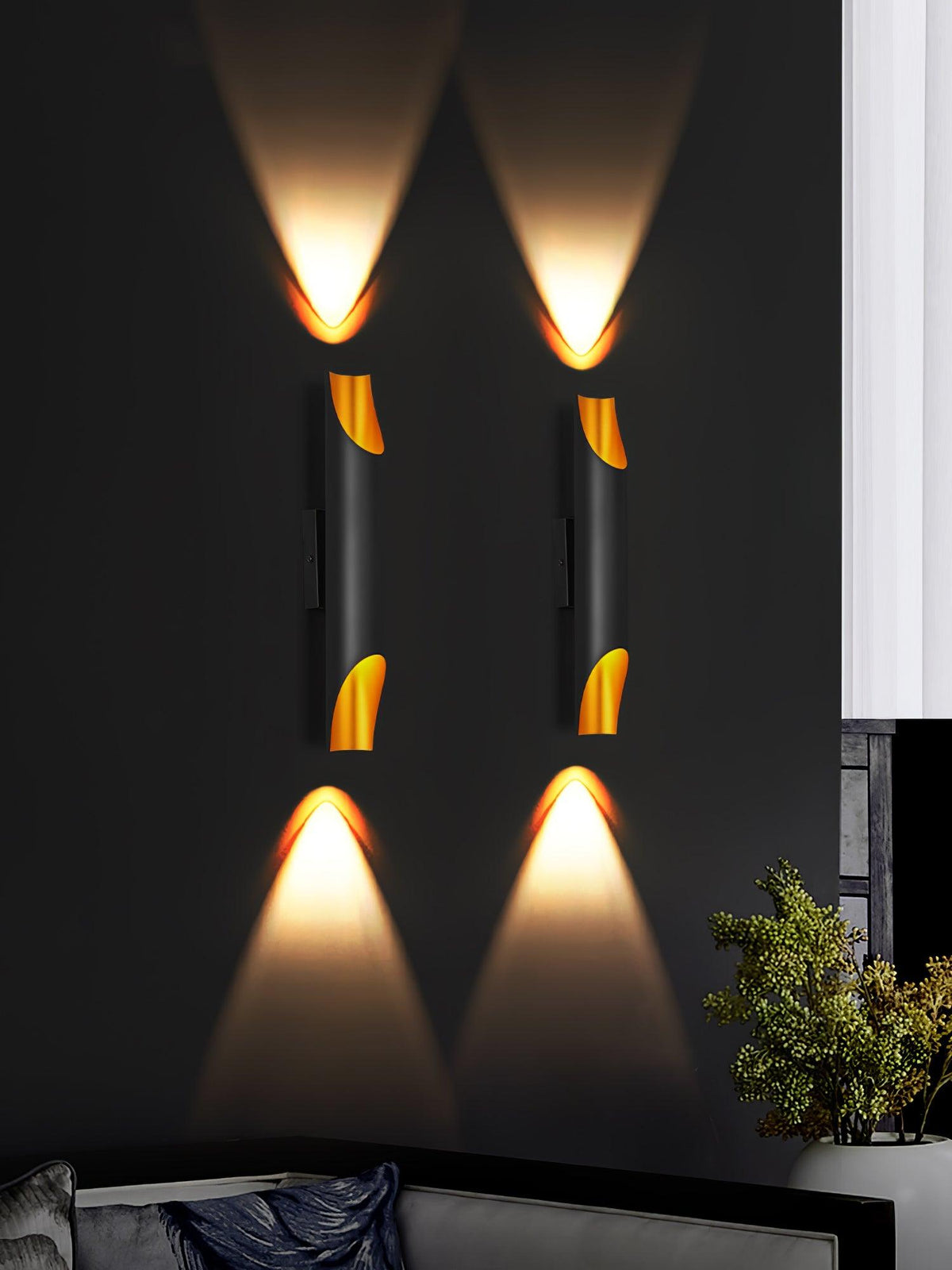 Aluminum Cylinder Wall Lamp