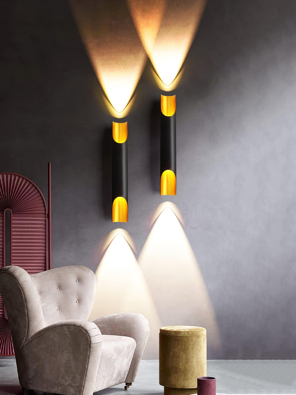 Aluminum Cylinder Wall Lamp