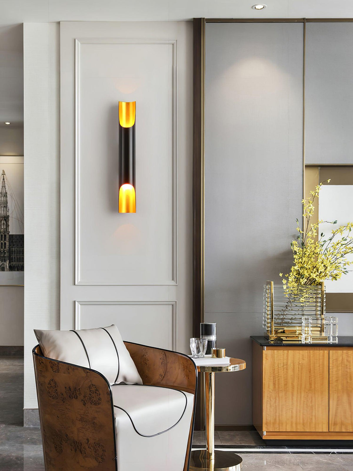 Aluminum Cylinder Wall Lamp