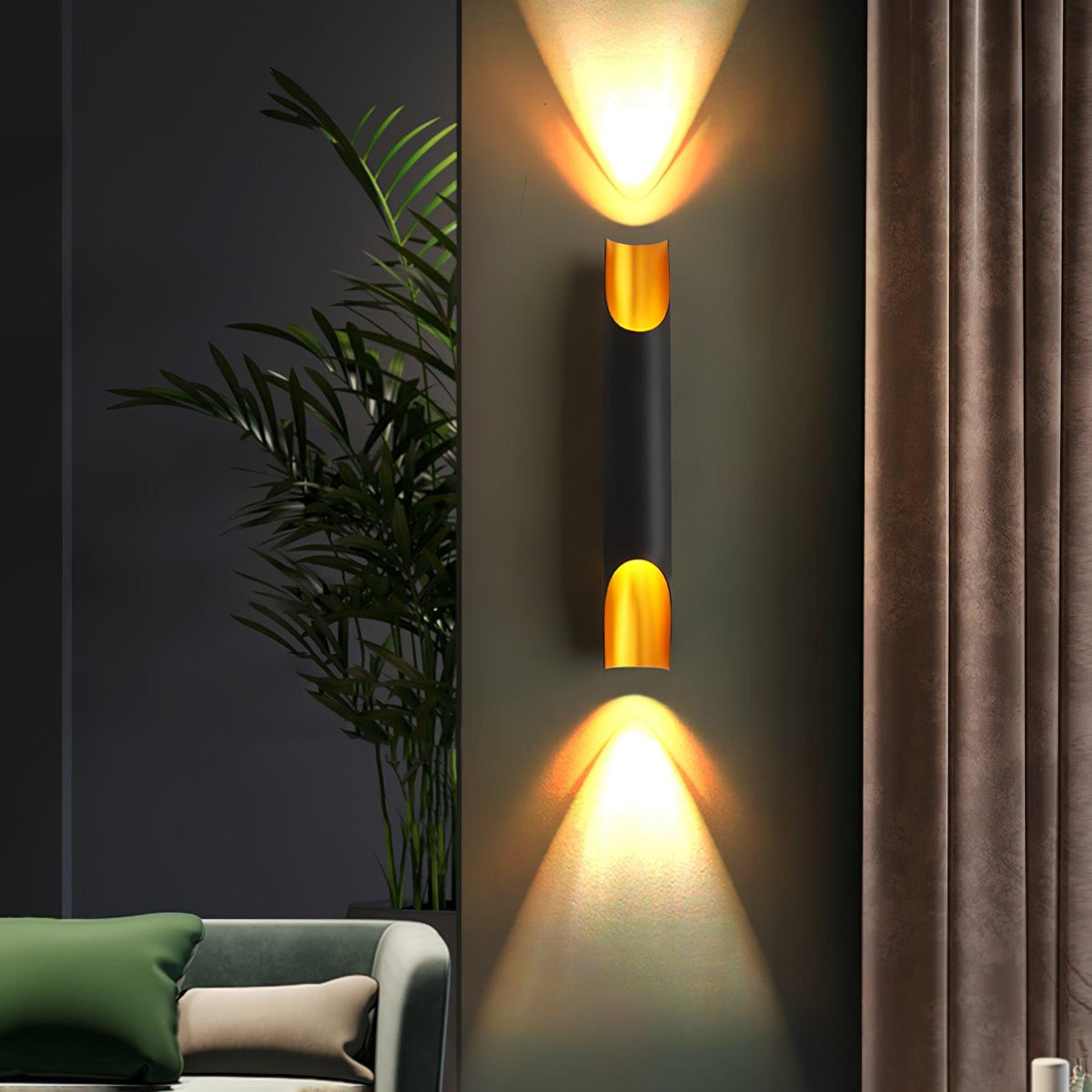 Aluminum Cylinder Wall Lamp