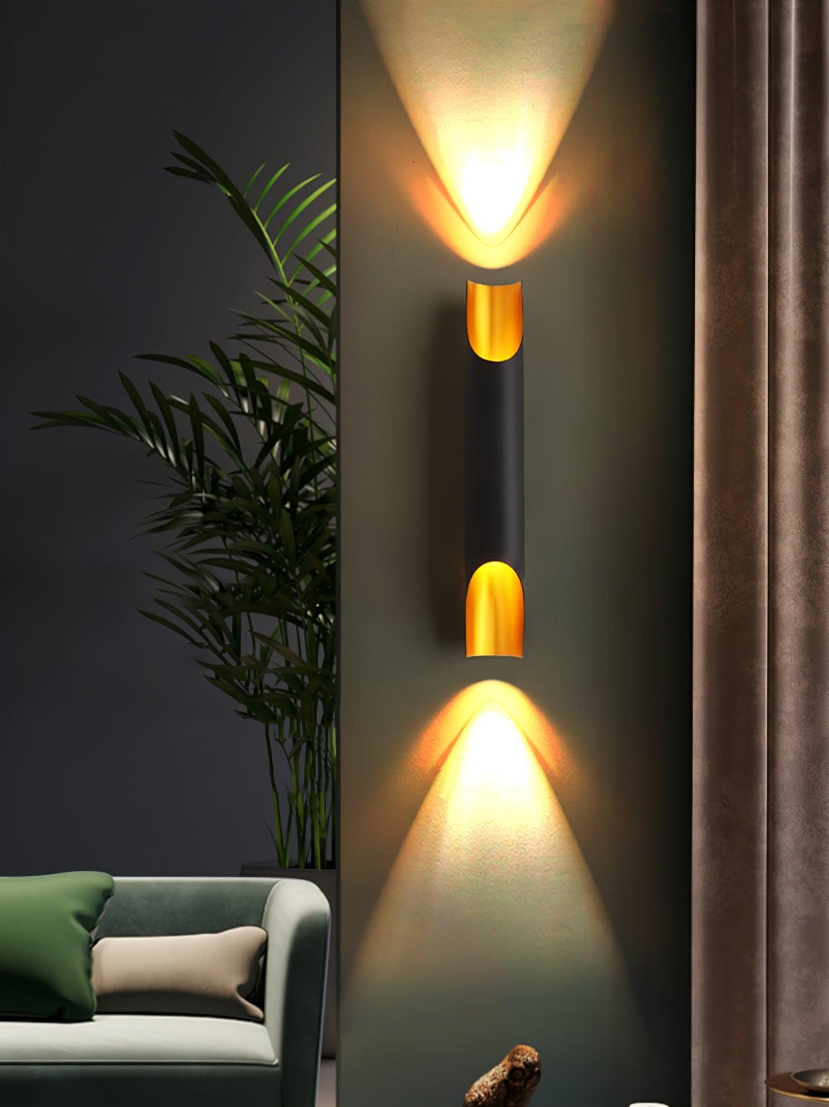 Aluminum Cylinder Wall Lamp