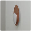 Metal Crescent Ring Wall Sconce