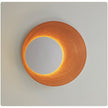 Metal Crescent Ring Wall Sconce
