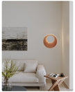 Metal Crescent Ring Wall Sconce