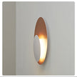 Metal Crescent Ring Wall Sconce