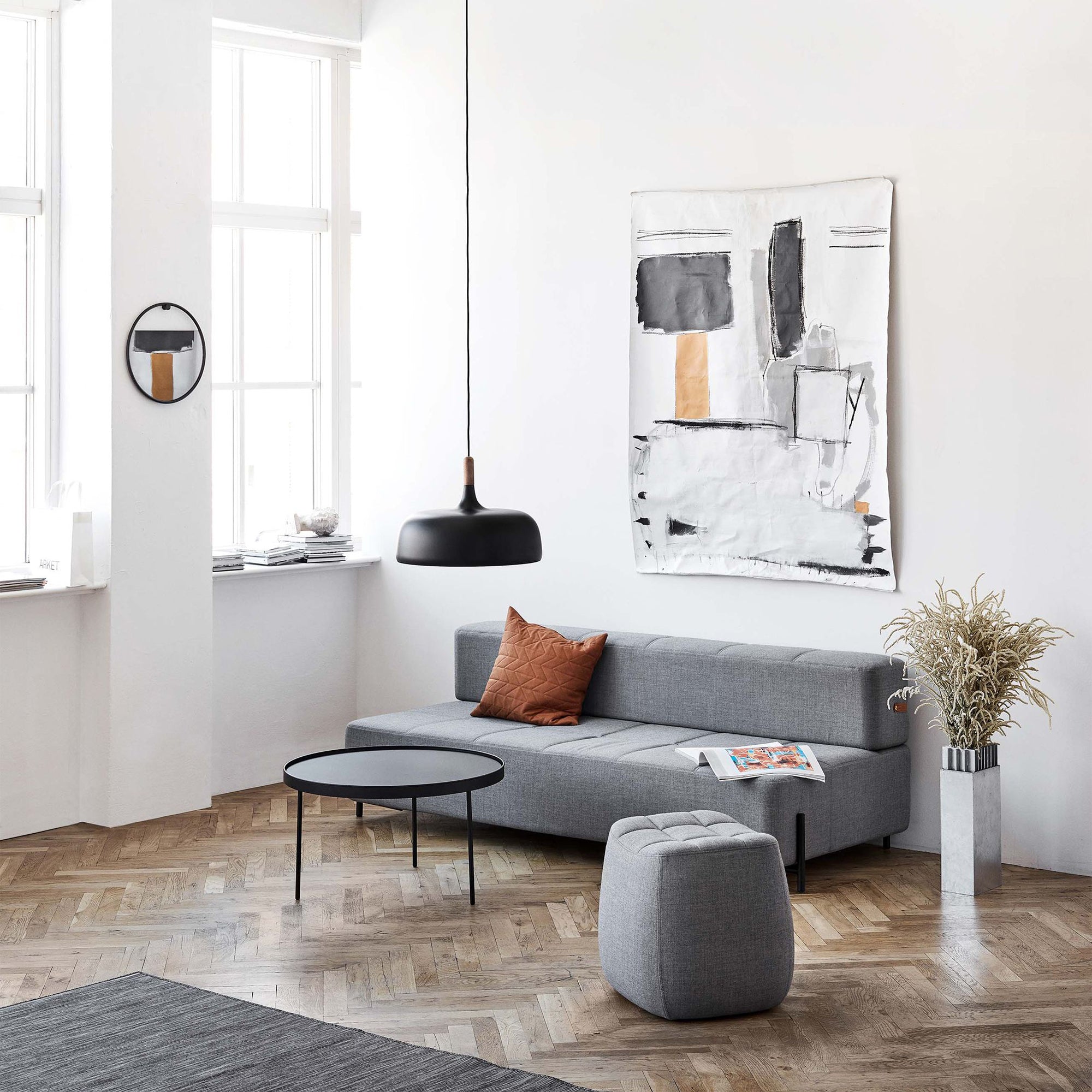 Wood & Aluminium Nordic Pendant Lamp