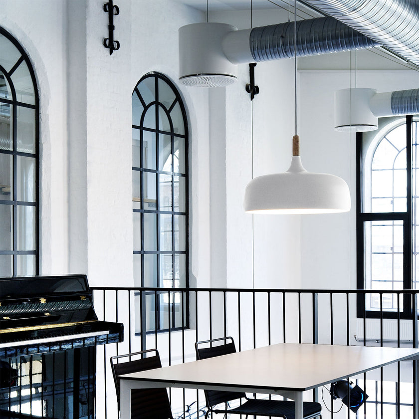 Wood & Aluminium Nordic Pendant Lamp