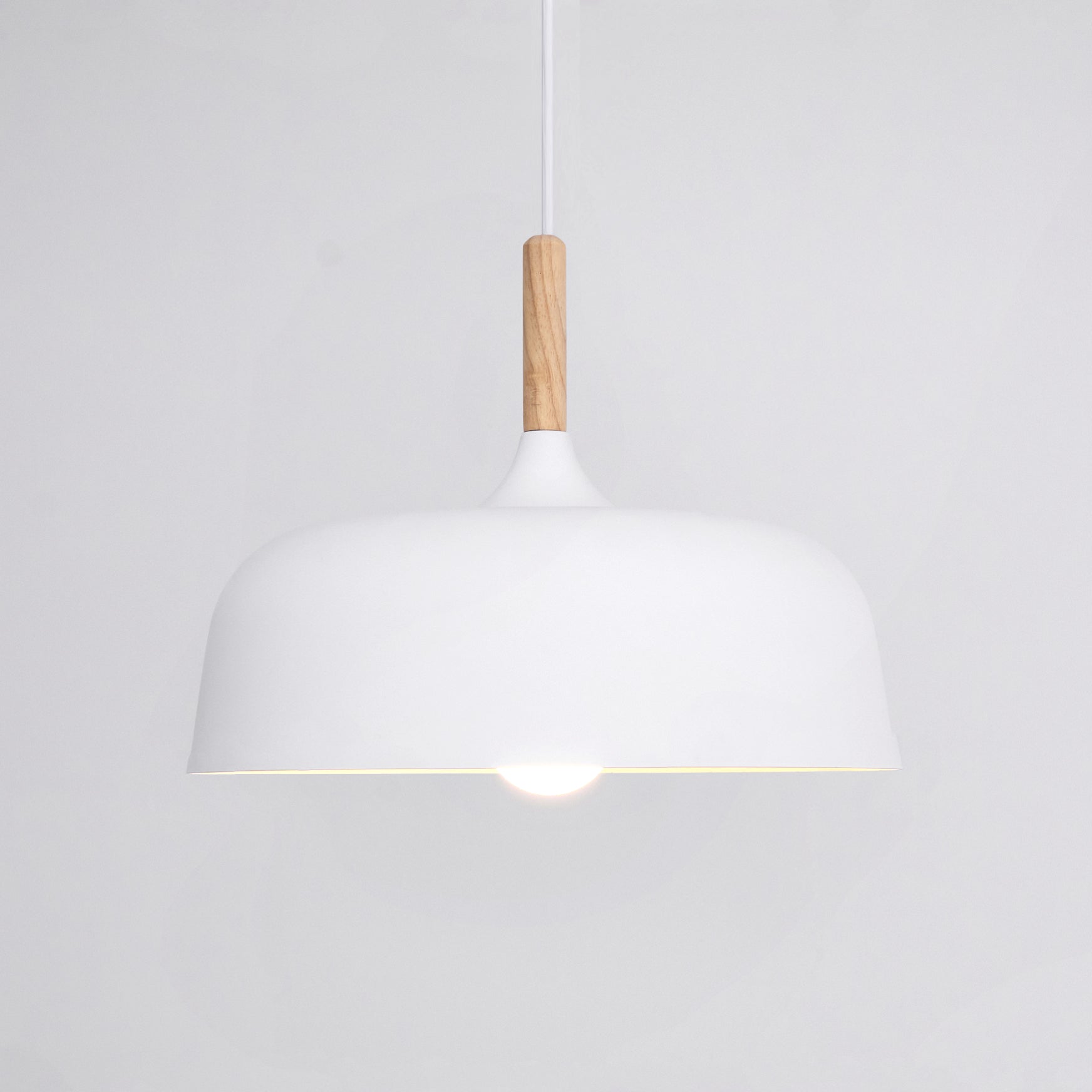 Wood & Aluminium Nordic Pendant Lamp