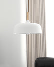 Oak & Zinc Acorn Pendant Light