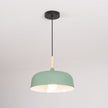 Oak & Zinc Acorn Pendant Light