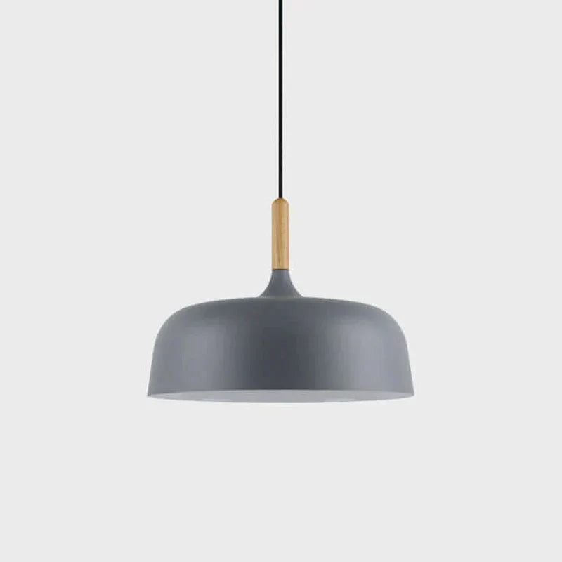 Wood & Aluminium Nordic Pendant Lamp