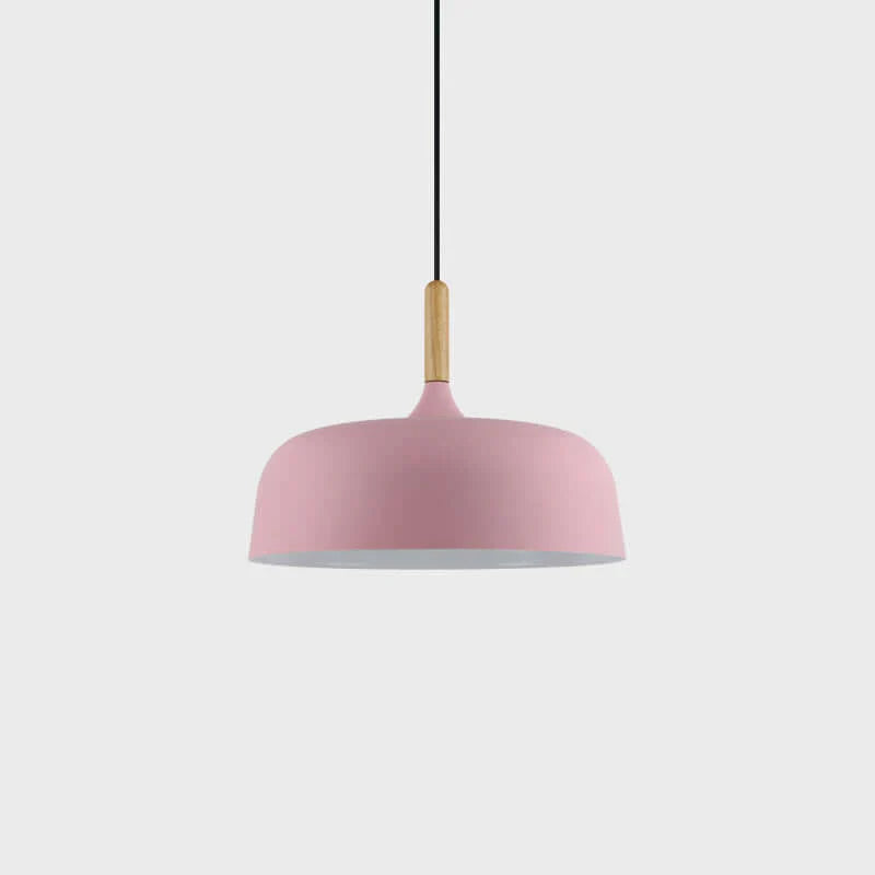 Wood & Aluminium Nordic Pendant Lamp