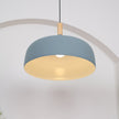 Oak & Zinc Acorn Pendant Light