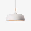Oak & Zinc Acorn Pendant Light
