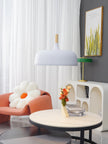 Oak & Zinc Acorn Pendant Light