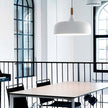 Oak & Zinc Acorn Pendant Light