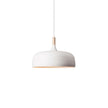 Oak & Zinc Acorn Pendant Light