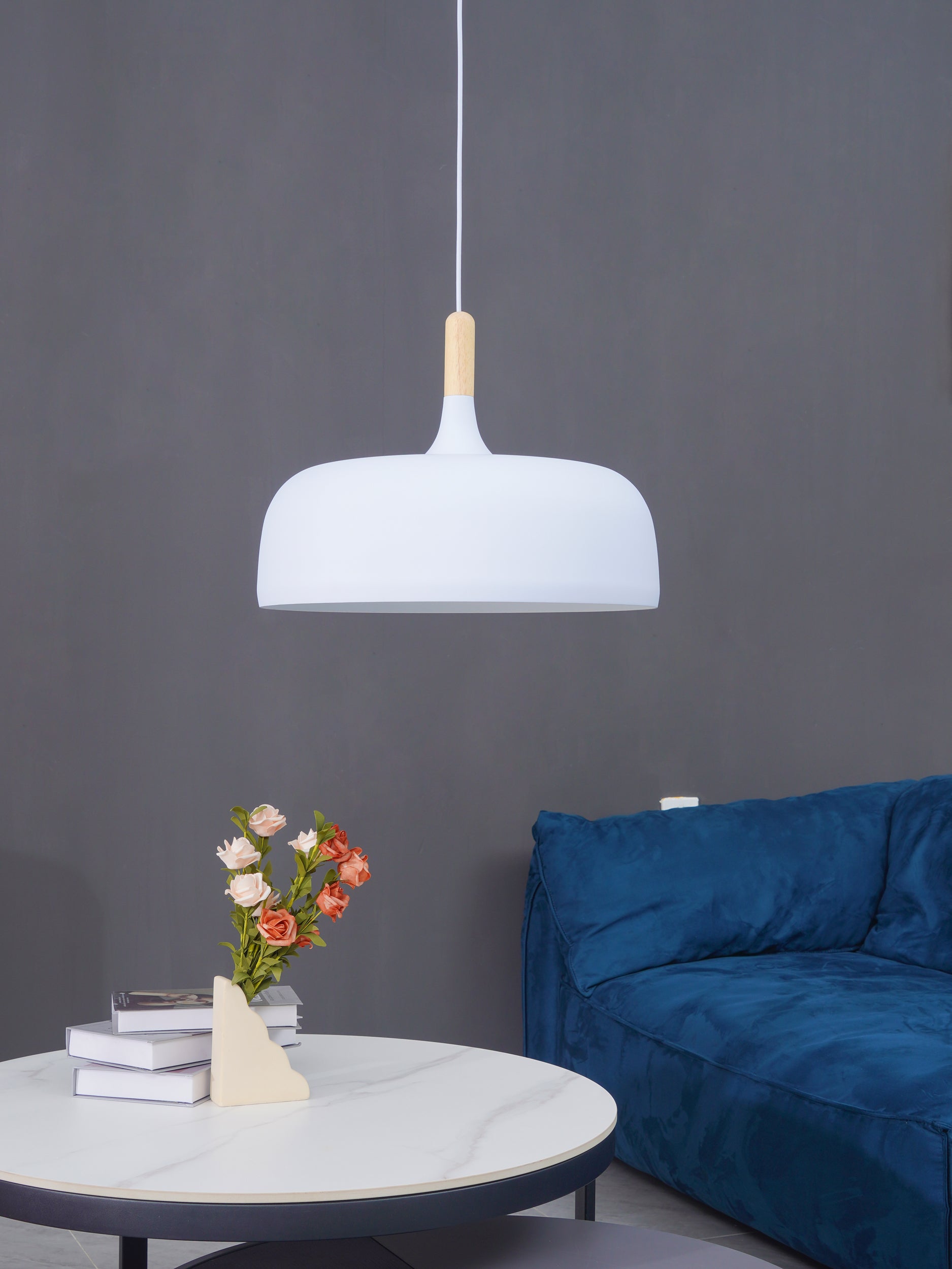 Wood & Aluminium Nordic Pendant Lamp