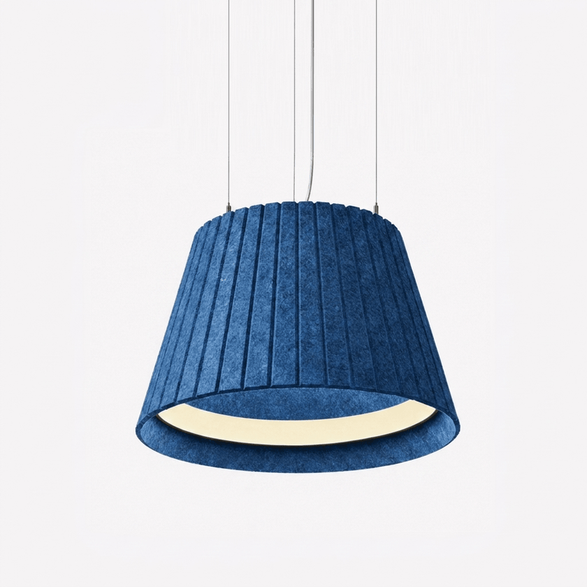 Acoustic Felt Drum Pendant Light