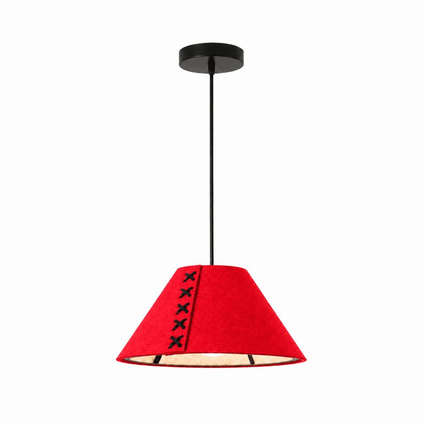 Acoustic Felt Cone Pendant Light