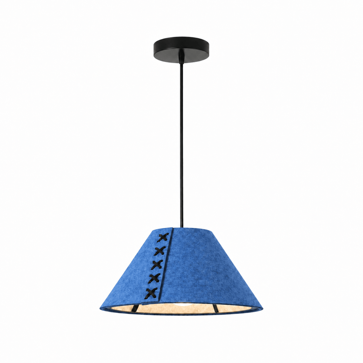 Acoustic Felt Cone Pendant Light