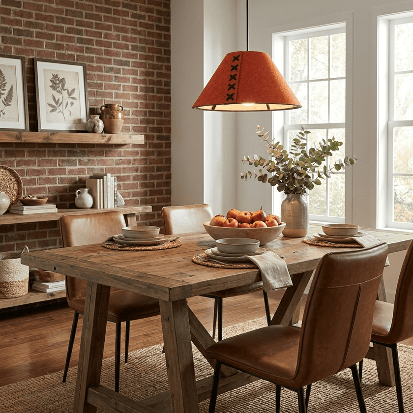 Acoustic Felt Cone Pendant Light